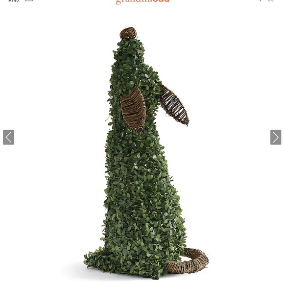 NWT Grandinroad FAUX BOXWOOD DOG Harvey❤️❤️❤️ - Picture 2 of 12